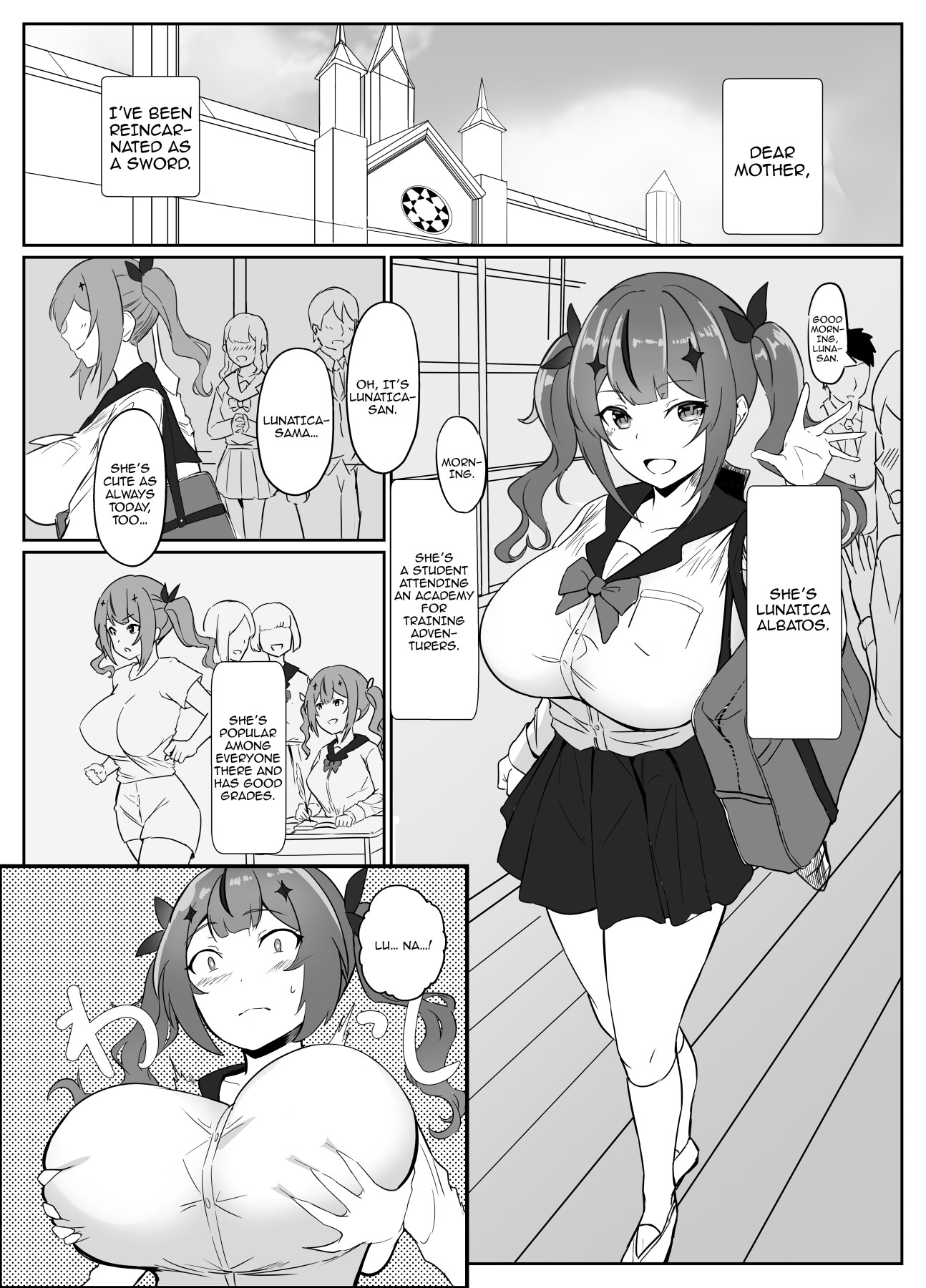 Hentai Manga Comic-Reincarnated As A Demon Sword ~After Reincarnating As The Strongest Demon Sword, I'm Making The Beauty Who Got Me Become Horny Every Time She Uses Me~-Read-7